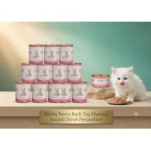 Tavuk Etli Gravy Yavru Kedi Konserve Mama 400 Gr. - 12 Adet