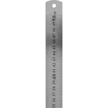 Südor Çelik Cetvel 50 Cm Çok Renkli