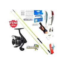 Okuma Revenger Rv-3000a 270cm 5-55gr Karbon High Tech Rapala Maket Balık Spin Olta Takımı Seti
