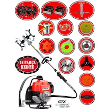 Eisenn German BR520-14 X Pro Sırt Tırpan + Akrobat Çapalama + Toprak Eşeleme 14 Parça Full Set Eisenn German BR520-14 X Pro Sırt Tırpan + Akrobat Çapalama + Toprak Eşeleme 14 Parça Full Set