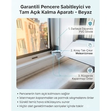 Pencere Stoperi Pencere Kapanma Engelleyici 2 Adet