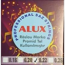 Alux Divan Bağlama Teli Piramid 0.22