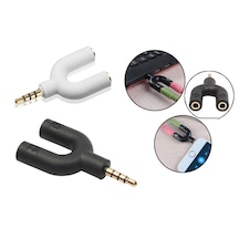 Mikrofon ve Kulaklık Birleştirici Kablo Y Splitter Kablo