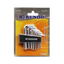 Kendo Pt-as09-902 Kısa Düz Alyan Vakumlu Hobi Seti 9 Parça