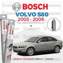 Volvo S80 Muz Silecek Takımı 2003-2006 Bosch Aeroeco