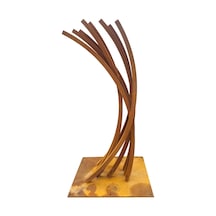 Corten Dekoratif Bahçe Heykeli