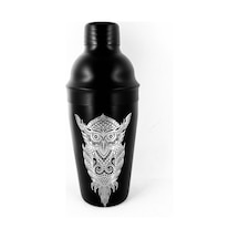 Çelik Owl Tattoo Kokteyl Shaker