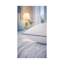 Isı Kontrollü Soft Terletmeyen Yastık 700gr 50x70 Cm Beyaz Beyaz