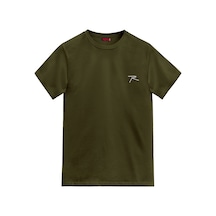 Raru Erkek %100 Pamuk T-Shirt Agnıtıo Haki 001