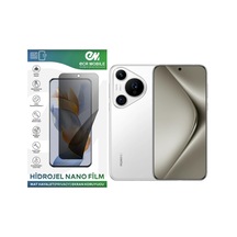 Huawei Pura 70 Pro İle Uyumlu Hidrojel Nano Ekran Koruyucu Film Hayalet Privacy
