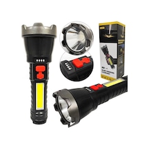 EL FENERİ ŞARJLI COB LED RANCHI RC-06/ZJ-06 Siyah