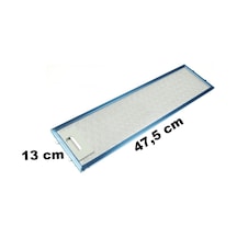 P 39 Tı Ankastre Davlumbaz Aspiratör Alüminyum Yağ Süzgeç Tel Kaset Filtre 13cm X 47,5cm