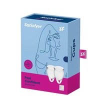 Satisfyer Feel Confident Menstrual Cup Transparent