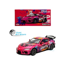 Pop Race Toyota Gr Supra Darwinpro 66g Wbk 1/64 Diecast Model Araba Pr64-285