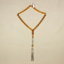 Tesbihkardeşliği Beyzi Model Zar Kehribar Tesbih 492022611
