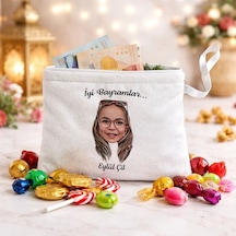 Bk Gift Kişiye Özel Karikatürlü Çocuk Lüks Bayram Harçlık Ve Şeker Kesesi -1, İsimli Bayram Kesesi, Bayram Hediyesi Kobitmeyencom36823 Bk Gift