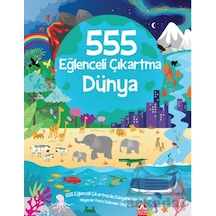 555 Eğlenceli Çıkartma - Dünya Altın Kitaplar