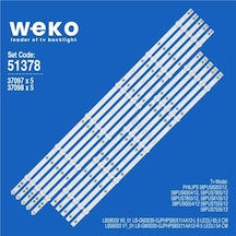 Wkset-6378 37097x5 37098x5 Lb58003 V0 01 Lb58003 V1 01 10 Adet Led Bar Tvnizi Açıp İçindeki Led Barla Birebir Aynısı Olduğunu Görmeden Almayınız. Sonrasında İade Almamaktayız.