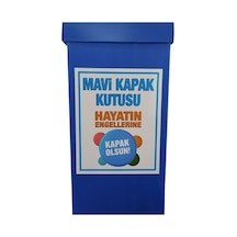 Mavi Kapak Toplama Kutusu