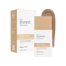 The Purest Solutions Mat Serum Foundation Medium 30 Ml 7'li Avantaj Paketi Mıchu 004