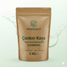 Çankırı 84 Mineralli Doğal İşlenmemiş Kaya Tuzu-iri-ince-pudra Seçenekli -5kg