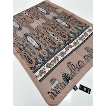 Qashka Soft Pamuklu Şal Etro Desen Lbd0615-41149 Çok Renkli