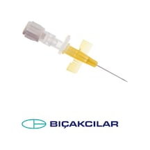 Bıçakcılar Anjiokat 24 G Sarı 15 Adet