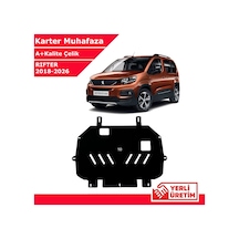 Peugeot Rifter 2018-2026 Çelik Karter Muhafaza Çelik Koruma Sacı A+ Kalite Yerli Üretim