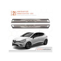 intakrom Renault Clio 4 Krom Ön Kapı Eşiği