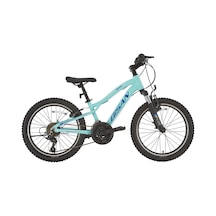 Bisan Kdx 2500 Çocuk Bisikleti 28 Cm V Fren 20 Jant 21 Vites Turkuaz Mavi Beyaz Turkuaz