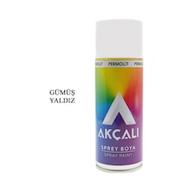 Akçalı Sprey Yaldız Boya - 802 Gümüş 400 ML