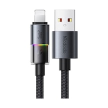 Mcdodo Ca-8170 Usb Apple iPhone Uyumlu 3a 7 Renkli Led Işıklı Şarj Data Kablosu