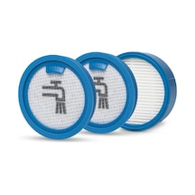 Electrolux Eskw5 Performans Filtre Seti 3 Parça Yedek Filtre Yıkanabilir Ve Uzun Ömürlü Kullanım %99.9 Filtrasyon Verimliliği Kablosuz Süpürgeler İçin Uyumlu Filtre Kiti