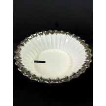 Roykıng Lıne Sılver Yuvarlak Salata Kasesi 26 Cm