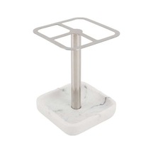 Ulzyvf Tezgah Standı Sarı Raf Paslanmaz Çelik Macun Tutucu, Lavabo Banyo Diş Fırçası Düzenleyici Ve Depolama Organizer, Gümüş Fırça Askısı Sarı