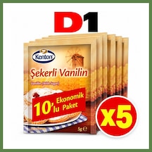 Bezos Kenton Şekerli Vanilin 10 Lu 5 Adet Hb006
