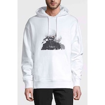 Anime Tokyo Ghoul Anteiku Baskılı Beyaz Erkek Örme Kapşonlu Sweat (534797823)