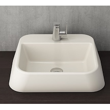 Bocchi Firenze Batarya Banklı Çanak Lavabo Bisküvi 1074-014-0126