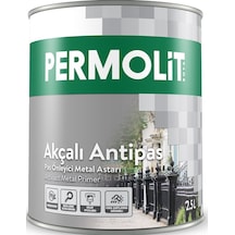 Permolit Akçalı Antipas Pas Önleyici Boya Gri 0.75 Lt.