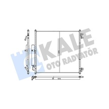 Kale 357820 Klima Radyatörü Land Rover Defender L663 Range Rover L405 L494 Lr035791 -