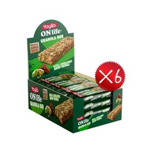 Yayla Onlife Sütlü Çikolata Ve Antep Fıstıklı Granola Bar 30 G X144