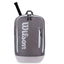 Wilson Unisex Spor Çantası 4 Bölmeli Su Geçirmez Spor Sırt Çantası Koyu Gri