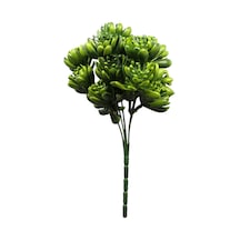 Yapay Sukulent Demeti Koyu Yeşil 30 Cm Yeşil
