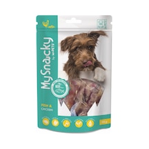 M-pets My Snacky Fish & Chicken Balıklı Tavuklu Köpek Ödülü 80 Gr