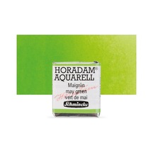 Schmincke Horadam Aquarell Artist Sulu Boya May Green Yarım Tablet