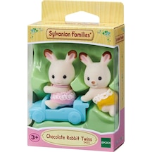 Sylvanian Families Çikolata Kulaklı Tavşan İkiz Bebekleri 5420
