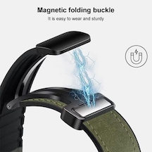 Hybrid Loop Huawei Watch Fit 5/fit 5 Pro/fit 4/fit 4 Pro/fit 3 İle Uyumlu Kordon Manyetik Kilit Mekanizmalı Konforlu Fit5 Kayış 1.sınıf Kaplama Deri Görünümlü Fit 5 Pro Kordon Çok Renkli