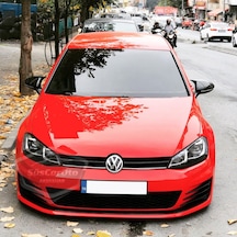 ŞüsCarOto Vw Golf 7 7.5 2012-2020 Batman Yarasa Ayna Kapağı Piano Black ABS Plastik (00)