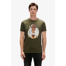 Bad Bear Gıraffe Erkek Yeşil Tişört Yeşil