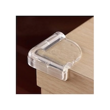 Baby Lock 8 Adet Çocuk Güvenlik Masa Kenar Silikon Yumuşak Köşe Koruyucusu Çok Renkli